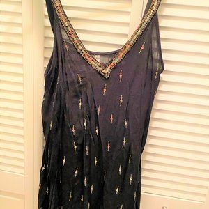 Rising Sun Sequined Slip Dress
